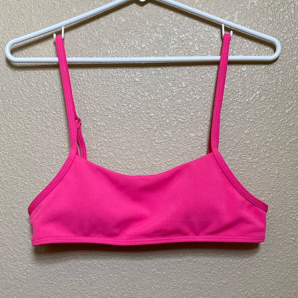 Sunny Bunny Swim Hot Pink Bikini Top